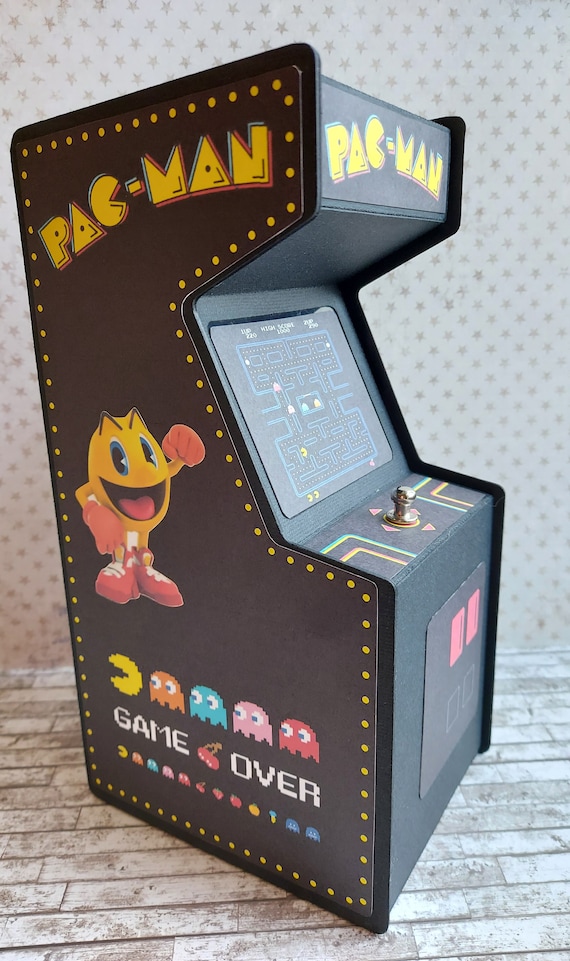 3d Arcade Machine Digital Cut File Etsy