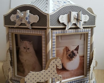 Geschenkdoos fotocarrousel (digitaal snijbestand)