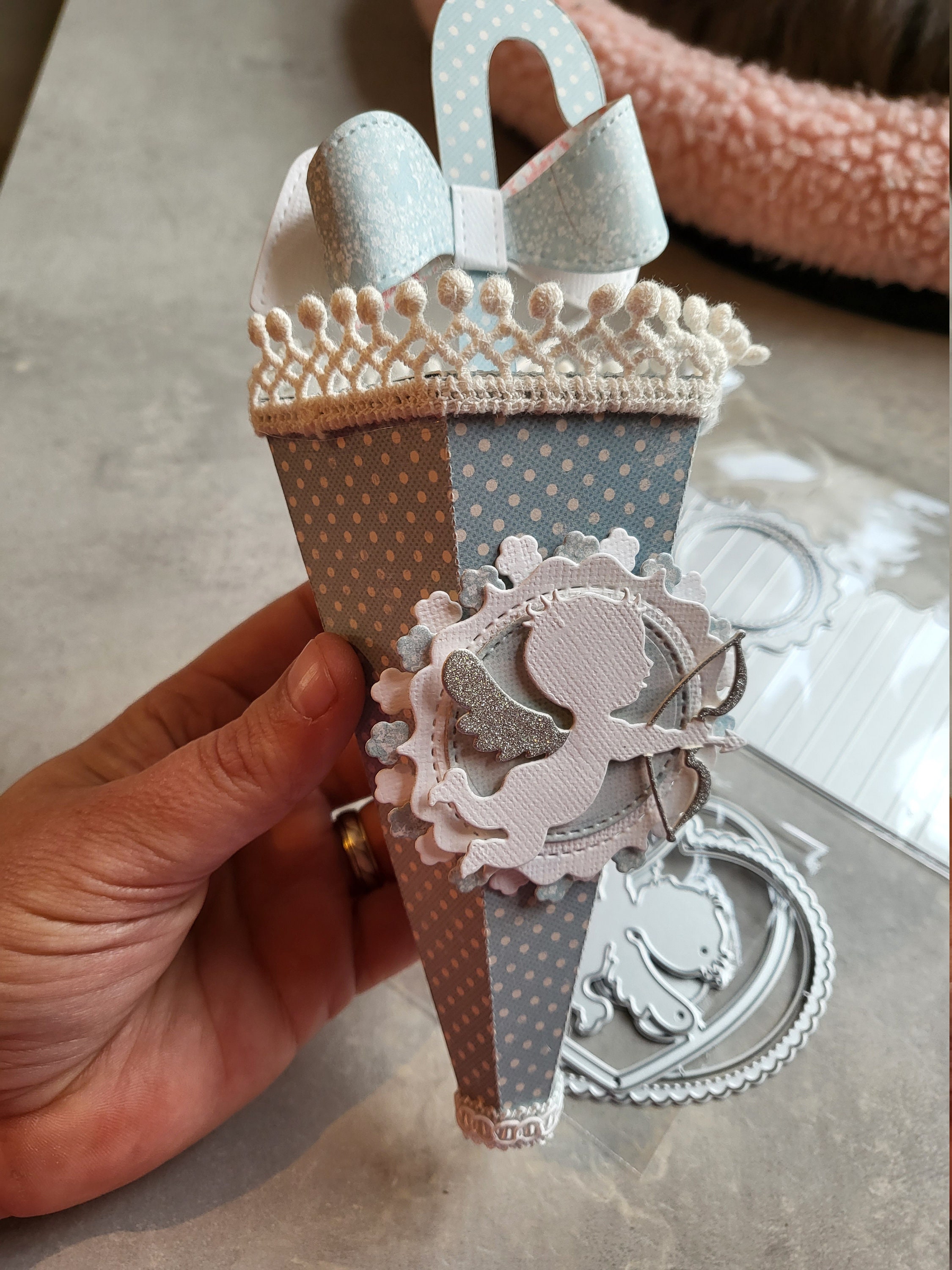 Umbrella Gift Box Digital Cut File Etsy