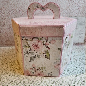 Hexagon Gift Box ( Digital cut file !! )
