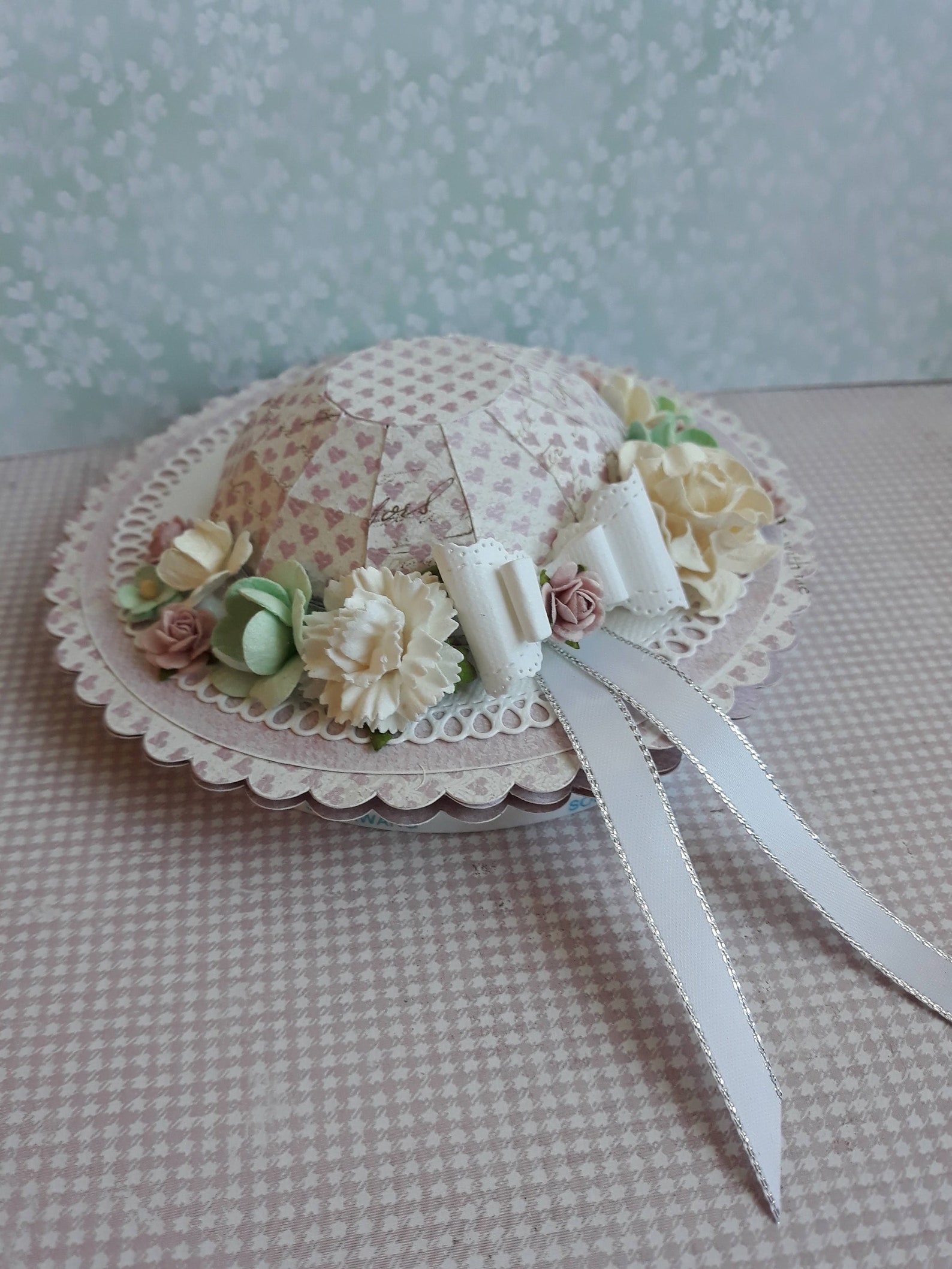 Summer Hat Easel Card Etsy