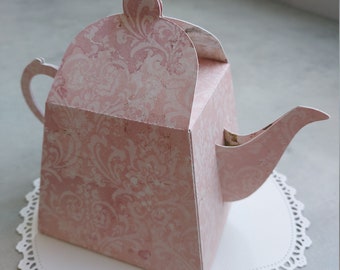 Teapot Gift Box  ( Digital Cut file !! )