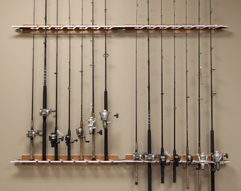 fishing pole holder for garage