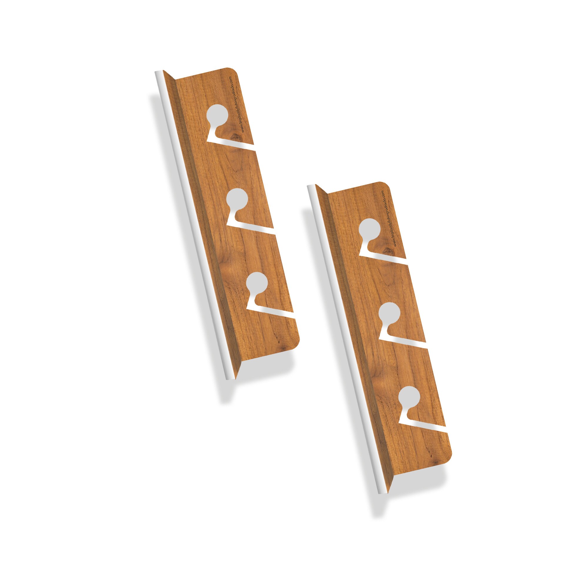 Big Daddy Fishing Rod Rack Shorty 3-holder Wall or Ceiling - Etsy