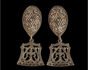 Bronze Viking woman brooches replica from Lithuania