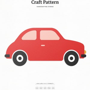 車の SVG クラフト パターン、ビンテージ カー SVG、旅行 SVG、車のカット ファイル、車のクリップアート、シルエット カット ファイル、Cricut カット ファイル / FT00388