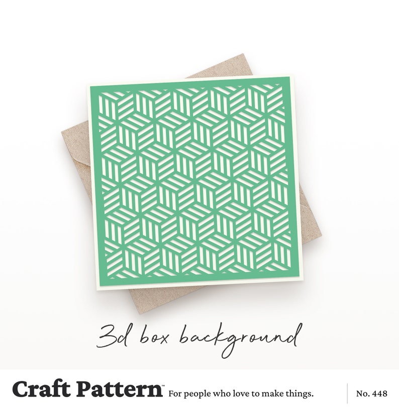 3D Box Background SVG, Box Pattern SVG, Stencil SVG, Box Png, Pattern ...