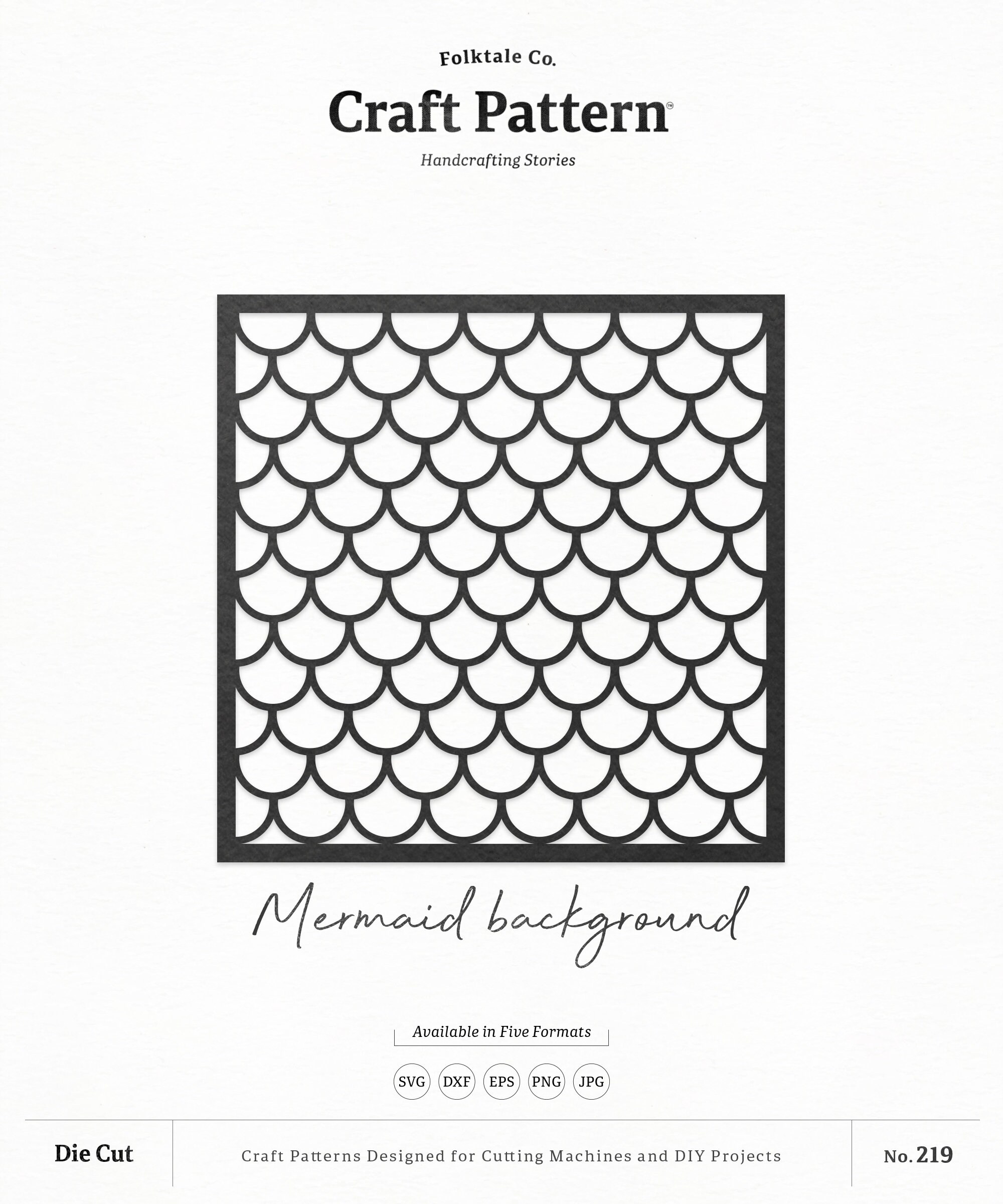 Download Mermaid Background Svg Mermaid Pattern Svg Fish Scales Etsy