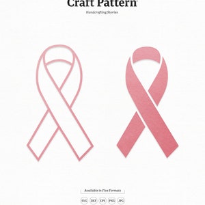Profil d’artisanat SVG De ruban de conscience, ruban SVG, Bow SVG, Fichier coupé de ruban, Clipart de ruban, fichiers de coupe de silhouette, fichiers coupés cricut / FT00164