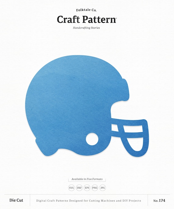 Football Helmet SVG Craft Pattern Football SVG Sports SVG Etsy