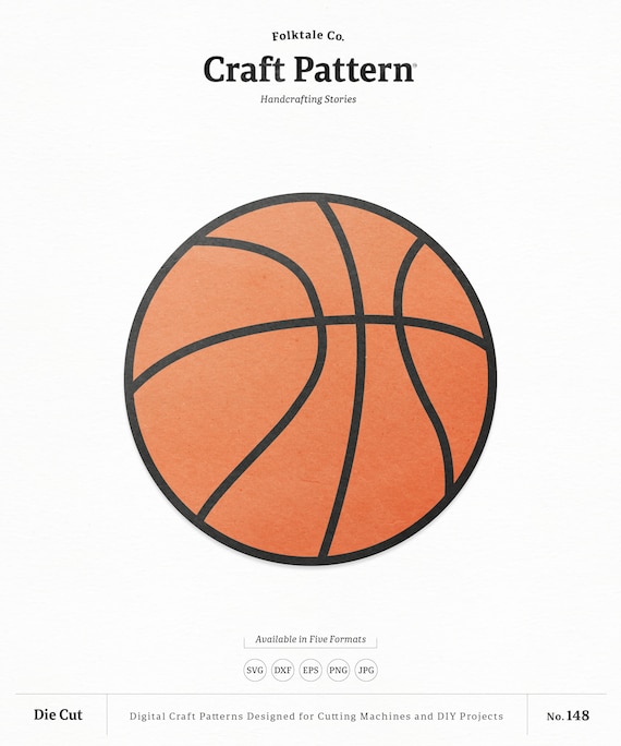 Download Basketball Svg Craft Pattern Basketball Svg Sports Svg Etsy
