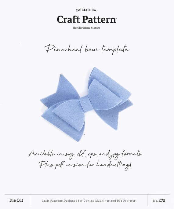 Double Pinwheel Bow Tutorial