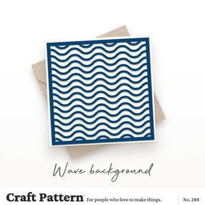 Wave Background SVG, Wave Pattern SVG, Stencil SVG, Wave Pattern Png, Pattern Cut File, Silhouette Cut Files, Cricut Cut Files / FT00288