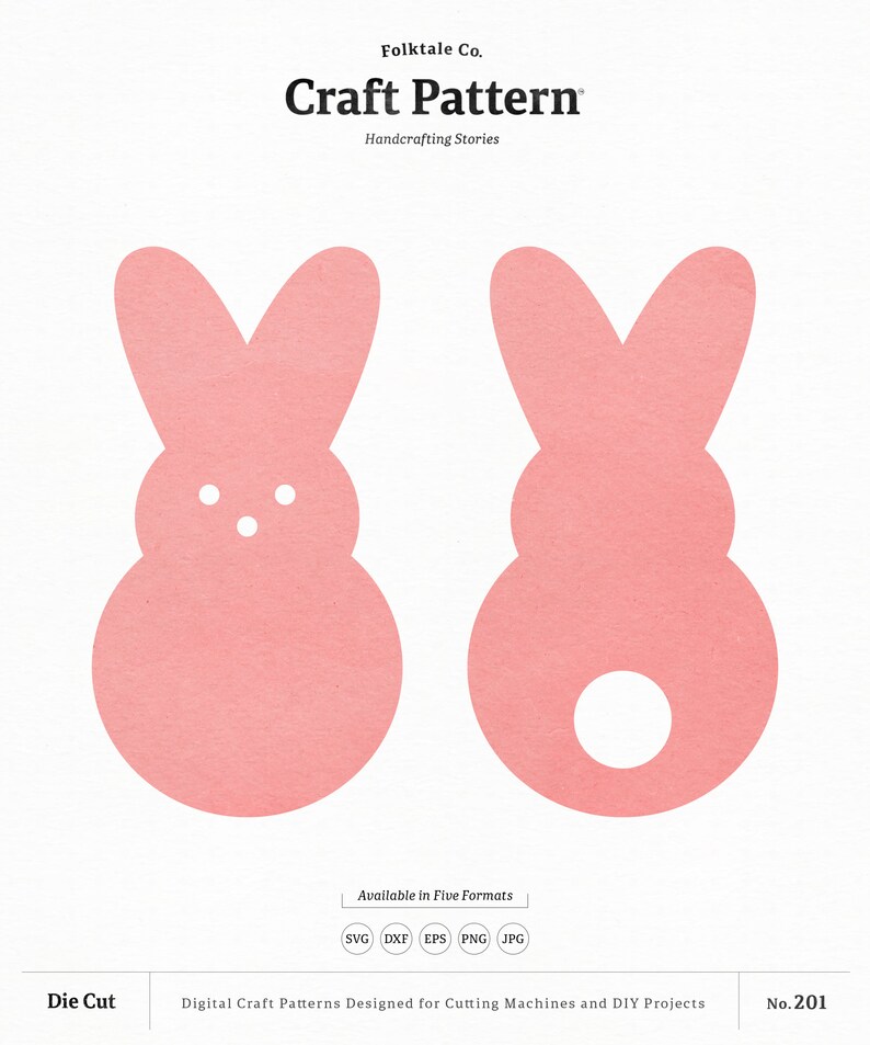 Download Peep SVG Craft Pattern Peep Bunny SVG Easter SVG Easter | Etsy