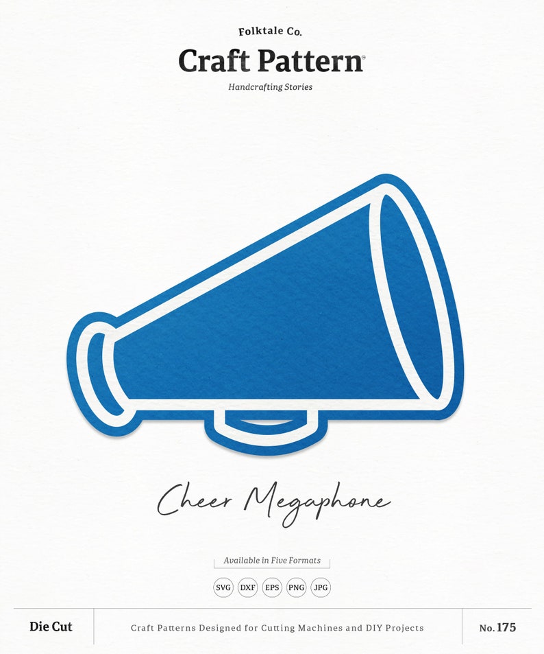 Download Cheer Megaphone SVG Craft Pattern Megaphone SVG ...