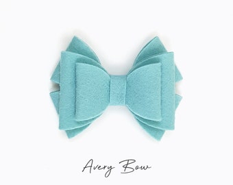 Avery Bow Template SVG, Bow SVG, Bow Template, Hair Bow Template, Silhouette Cut Files, Cricut Cut Files / FT00280