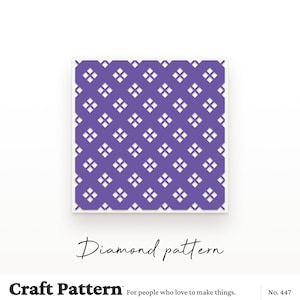 Diamond Pattern SVG, Diamond SVG, Background SVG, Diamond Png, Pattern Cut File, Silhouette Cut Files, Cricut Cut Files / FT00447