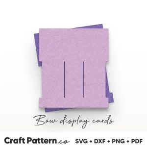 Tarjeta de visualización de arco SVG, tarjetas de arco de 4" x 3,5" SVG, plantilla de visualización de arco SVG, plantilla de arco de pelo, archivos de corte de silueta, archivos de corte Cricut / CP0103