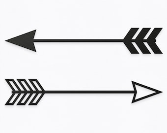Arrow SVG,  Arrows SVG, Arrow SVG Cut File, Tribal Arrow svg, Arrow Clipart, Silhouette Cut Files, Cricut Cut Files / FT00106