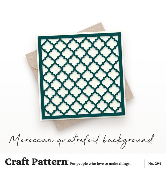 Quatrefoil Stencil Printable