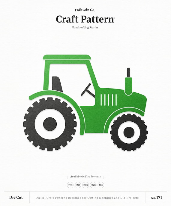 Download Farm Tractor Svg Craft Pattern Tractor Svg Farm Svg Farm Etsy