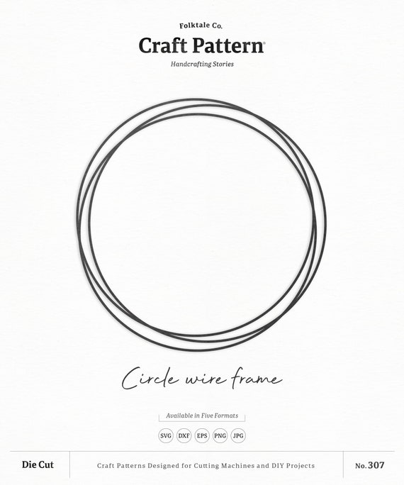 Circle Frame Svg Cut Files