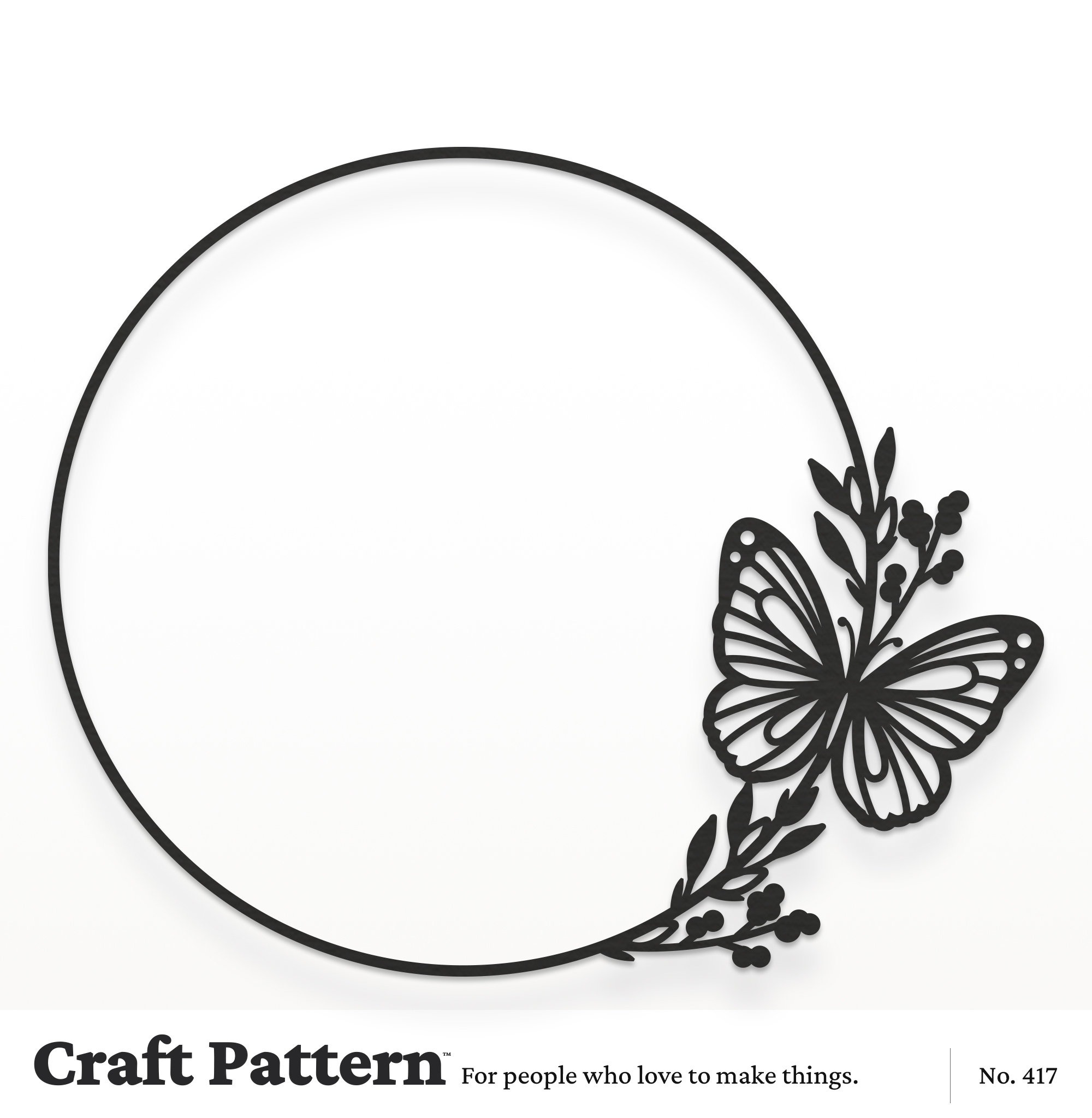 Butterfly Frame SVG Butterfly SVG Monogram SVG Flower Svg - Etsy