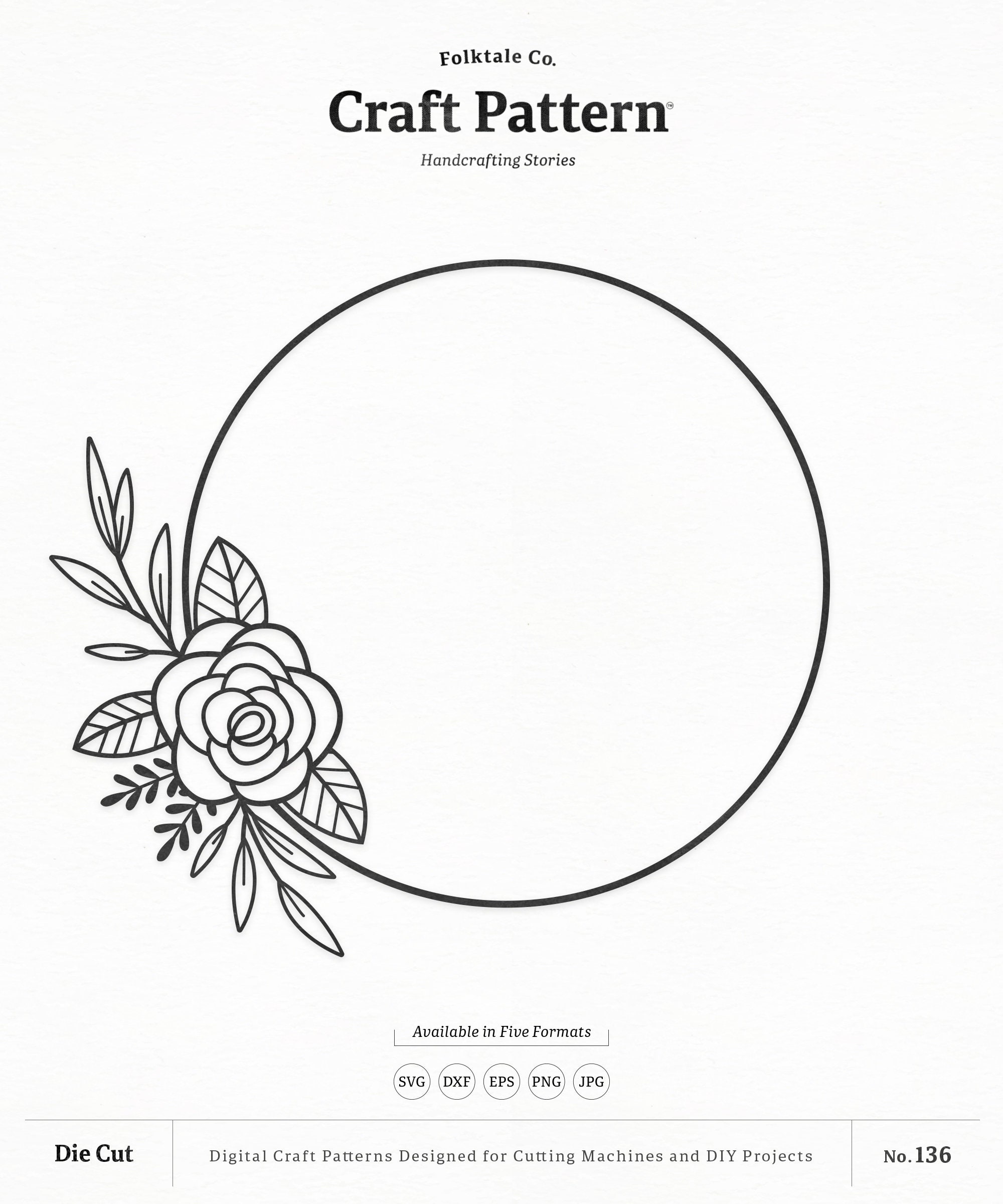 Free Free 134 Flower Wreath Svg SVG PNG EPS DXF File