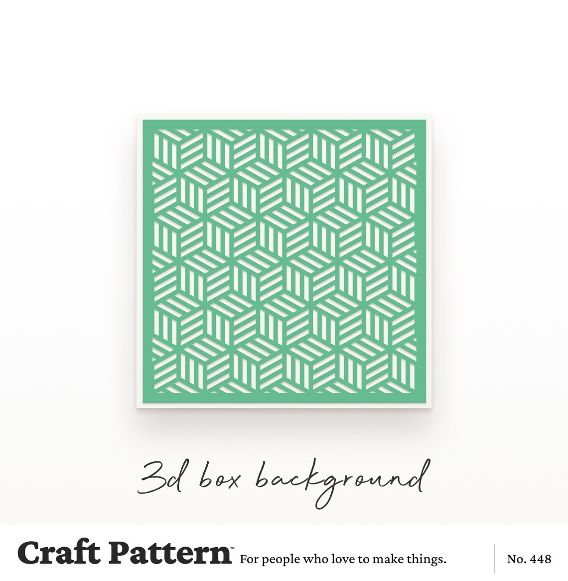 3D Box Background SVG, Box Pattern SVG, Stencil SVG, Box Png, Pattern ...