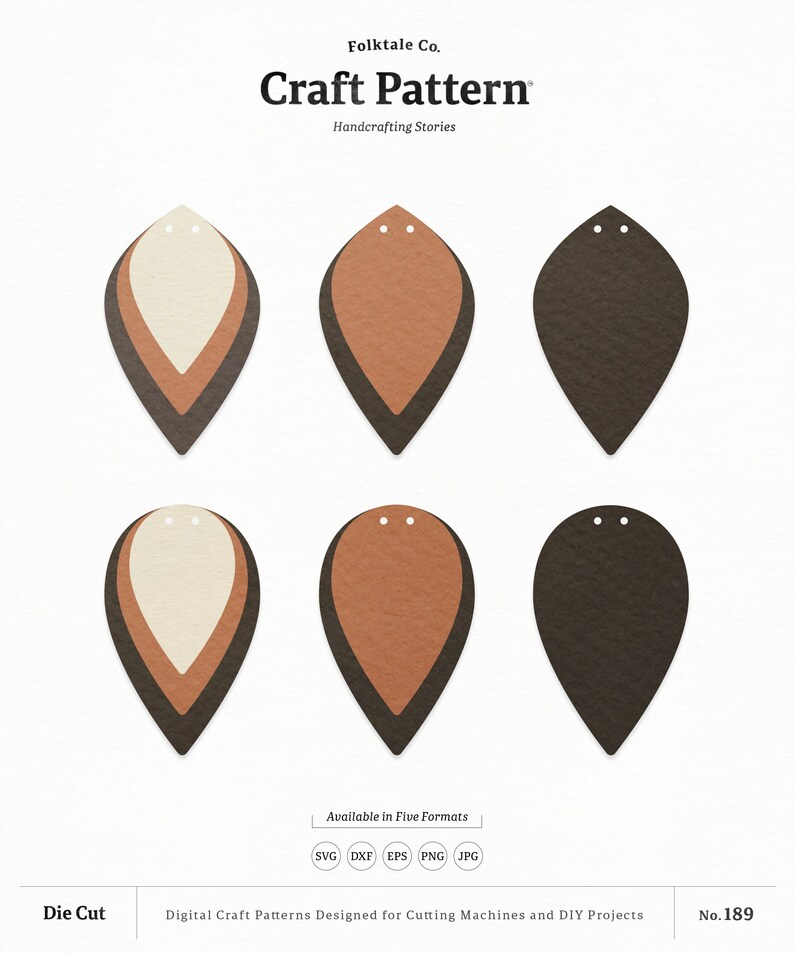 Free Free 69 Flower Leather Earrings Svg SVG PNG EPS DXF File