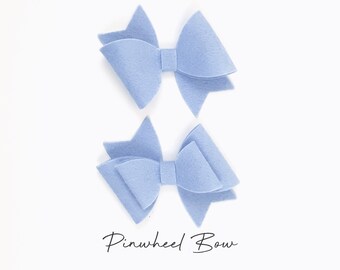 Pinwheel Bow Template SVG, Bow SVG, Pinwheel Bow, Bow Template, Hair Bow Template, Silhouette Cut Files, Cricut Cut Files / FT00275