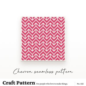 Chevron Seamless Pattern SVG, Chevron SVG, Background SVG, Pattern Cut File, Silhouette Cut Files, Cricut Cut Files / FT00422