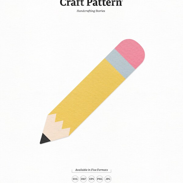 Pencil Outline Svg - Etsy