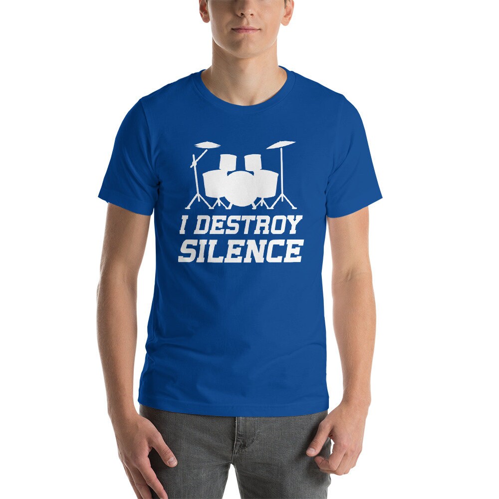 Sweat à Capuche "I Destroy Silence" - Humour Musicien Balalaïka - Coton, Coupe Classique - Pour Fan, Cadeau Drôle