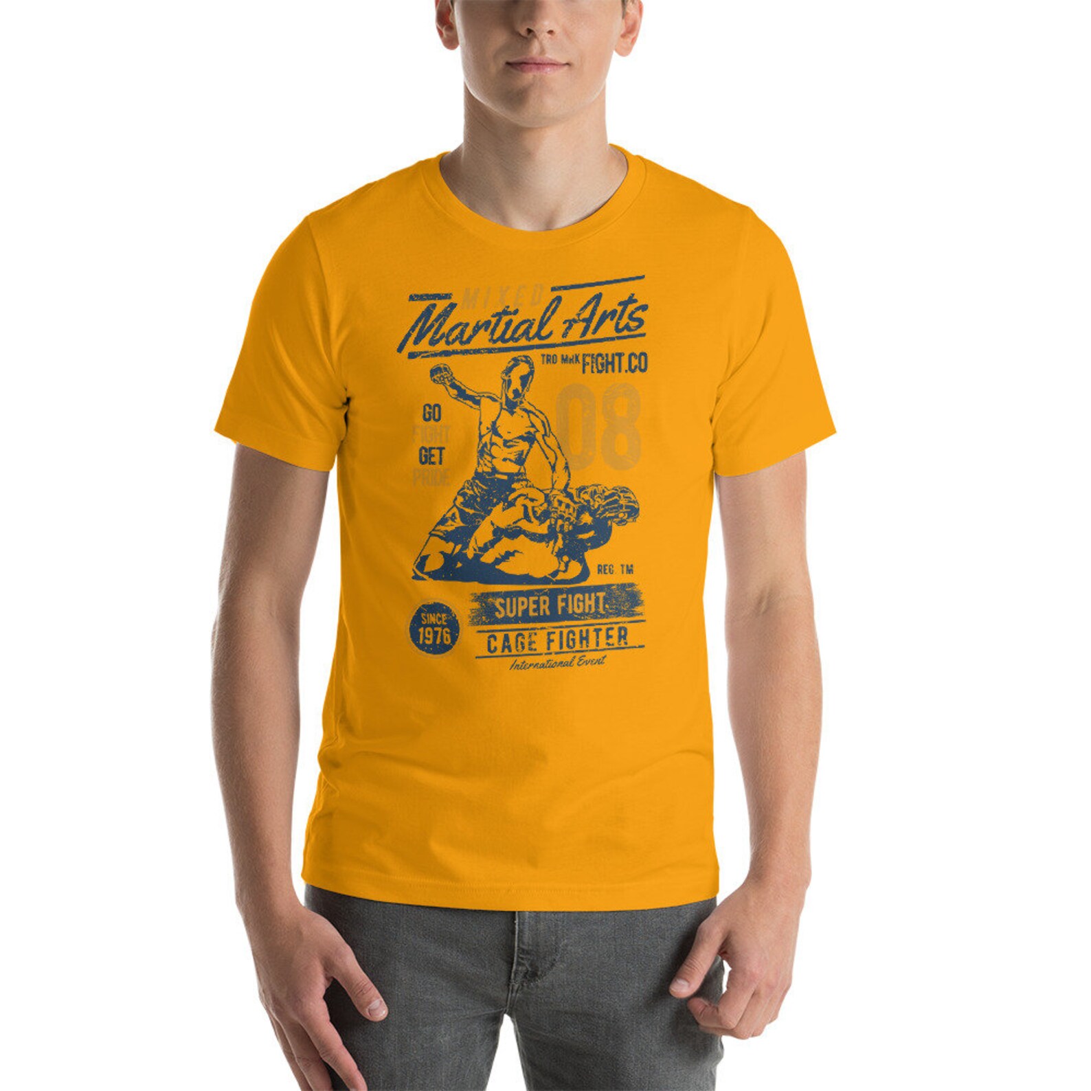 Mixed Martial Arts Fight Shirt Vintage Fighting TShirt Great Etsy