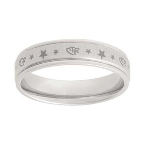 J126 Size 4 -10 Choose the Right Stainless Steel Ring One Moment In Time Mormon CTR LDS