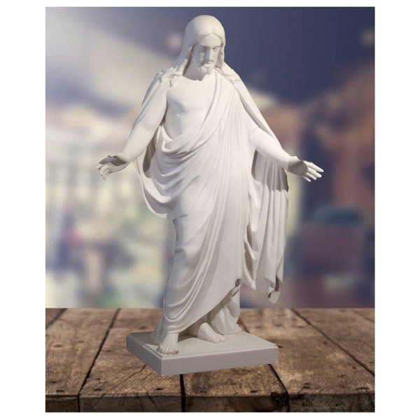 Christus Statue White Cultured Marble One Moment In Time