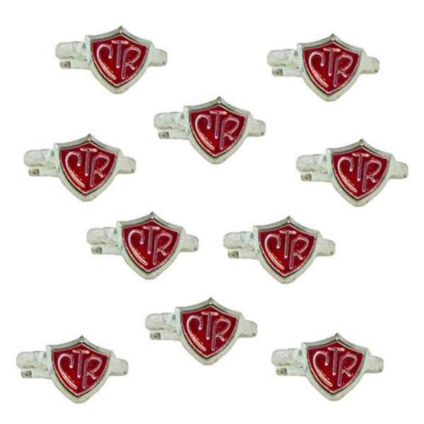 H14R 10 Pack Red CTR Rings Adjustable One Moment In Time Mormon LDS Unisex 10 piece