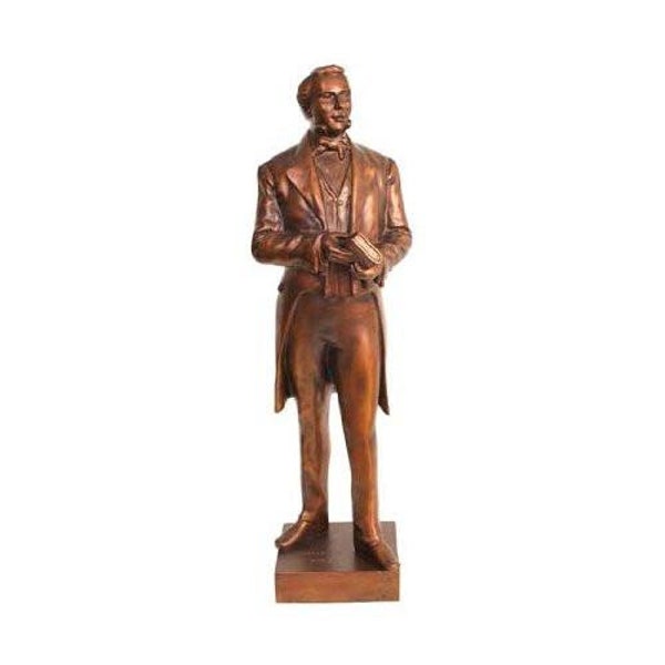 S25B5 Joseph Smith Statue Bronze 5.5" One Moment in Time