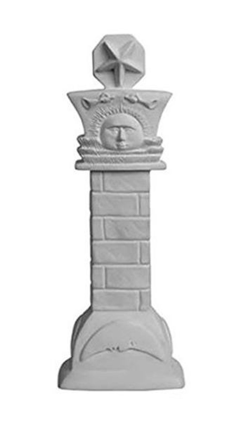 S6 Nauvoo Temple Sunstone Pillar Statue 9.5 Tall 1.4 Lbs Etsy