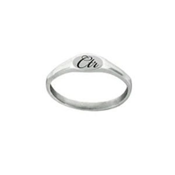 J183 Size 5 - 9 Stainless Steel PIXI Ring One Moment In Time Mormon CTR LDS