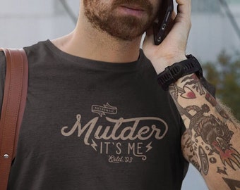 Mulder its me / Akte X Shirt / Spruch Scully / Vintage Retro Mystery Serie 90er / Herren Shirt Organic