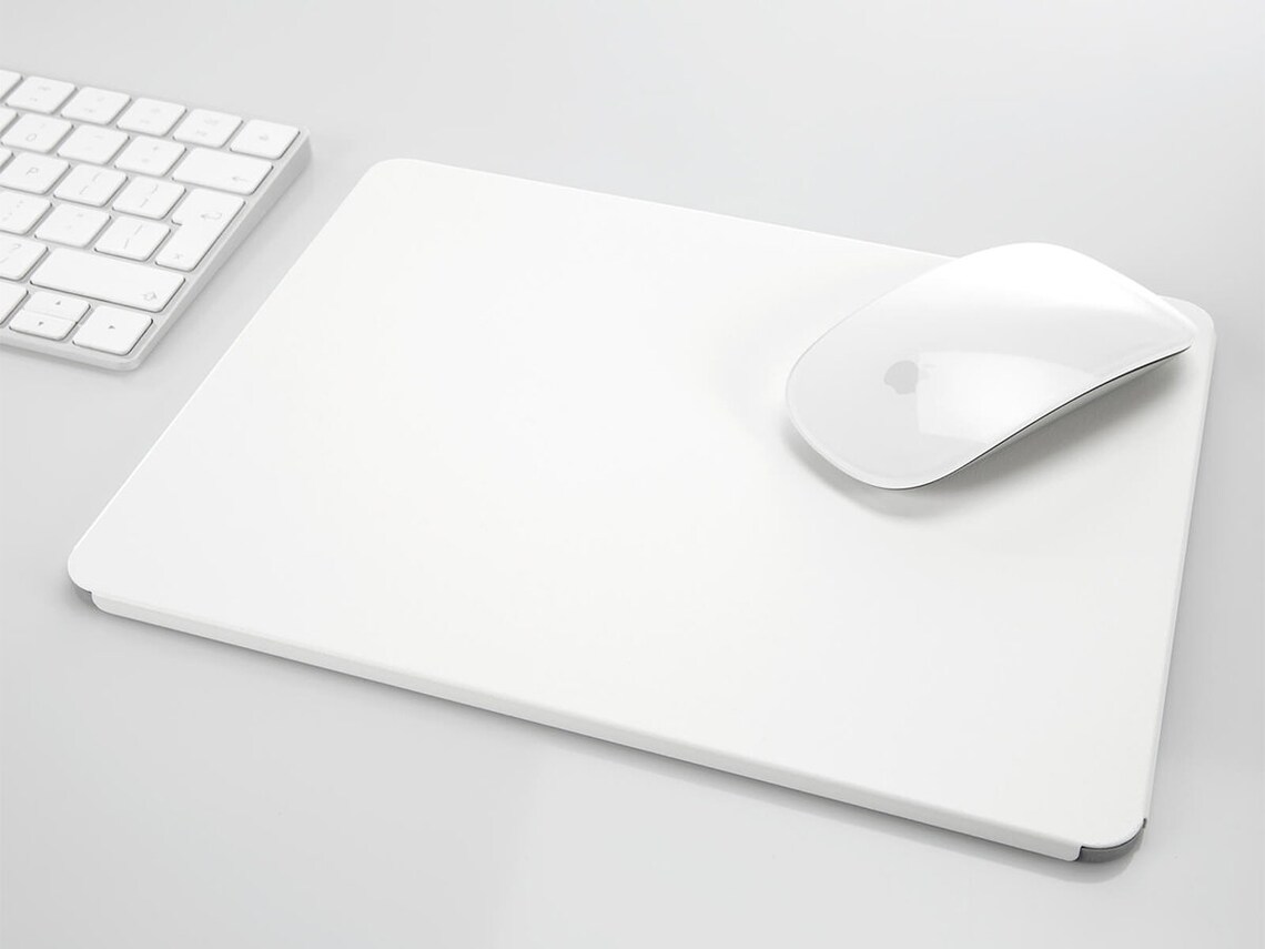 Pureshape Minimalist Mousepad for Mac Users White Etsy