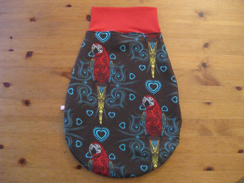 Bio Baby Pucksack Papagei Strampelsack Schlafsack Baby Etsy