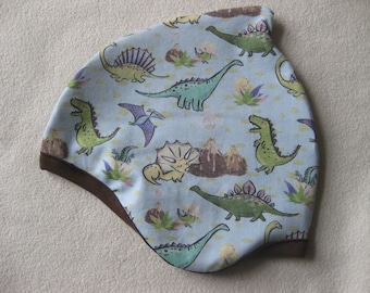 Organic Dino Hat, Autumn, Children & Baby, Custom Size