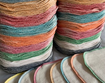 Lot de 20, 50, 100 chiffons familiaux, lingettes réutilisables en tissu, lingettes écologiques, lingettes pour bébé, lingettes familiales, lingettes de cuisine, lingettes de toilette, zéro déchet 6 x 6 po