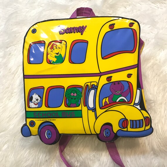 barney bookbag