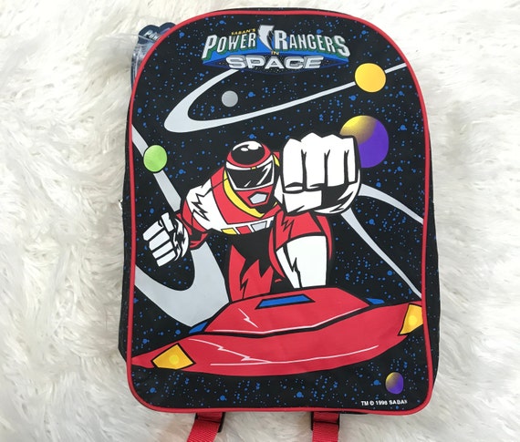 red power ranger bookbag