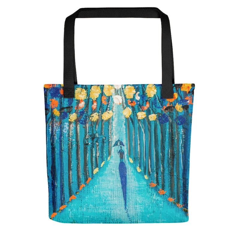 Dear Mum Tote bag Original painting print by Nkusi Kenneth African art