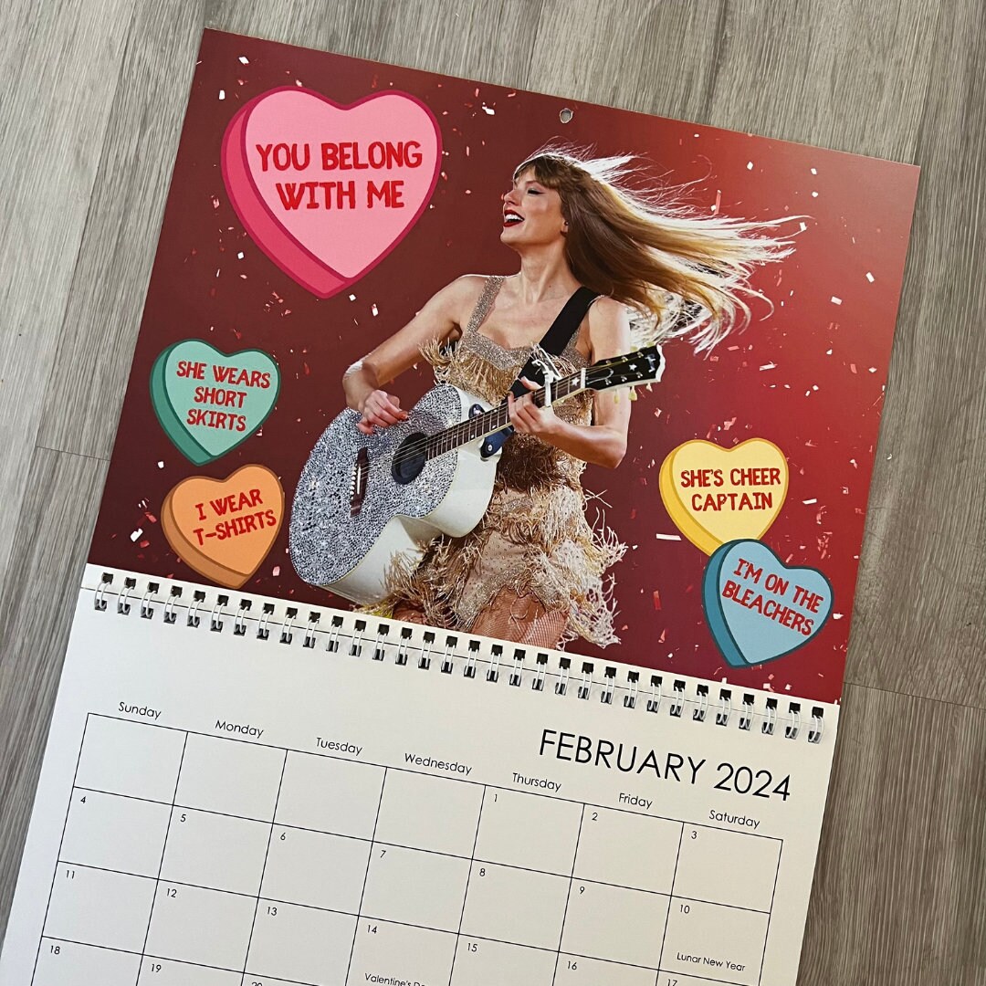 2024 Eras Tour Calendar sold by Nightstand Maye SKU 94434784 30